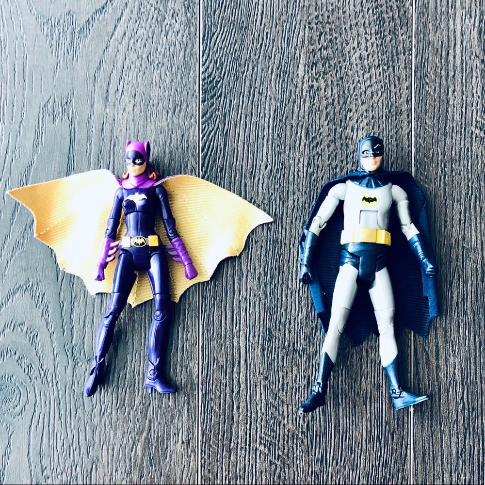 Batman and Batgirl action Figures
